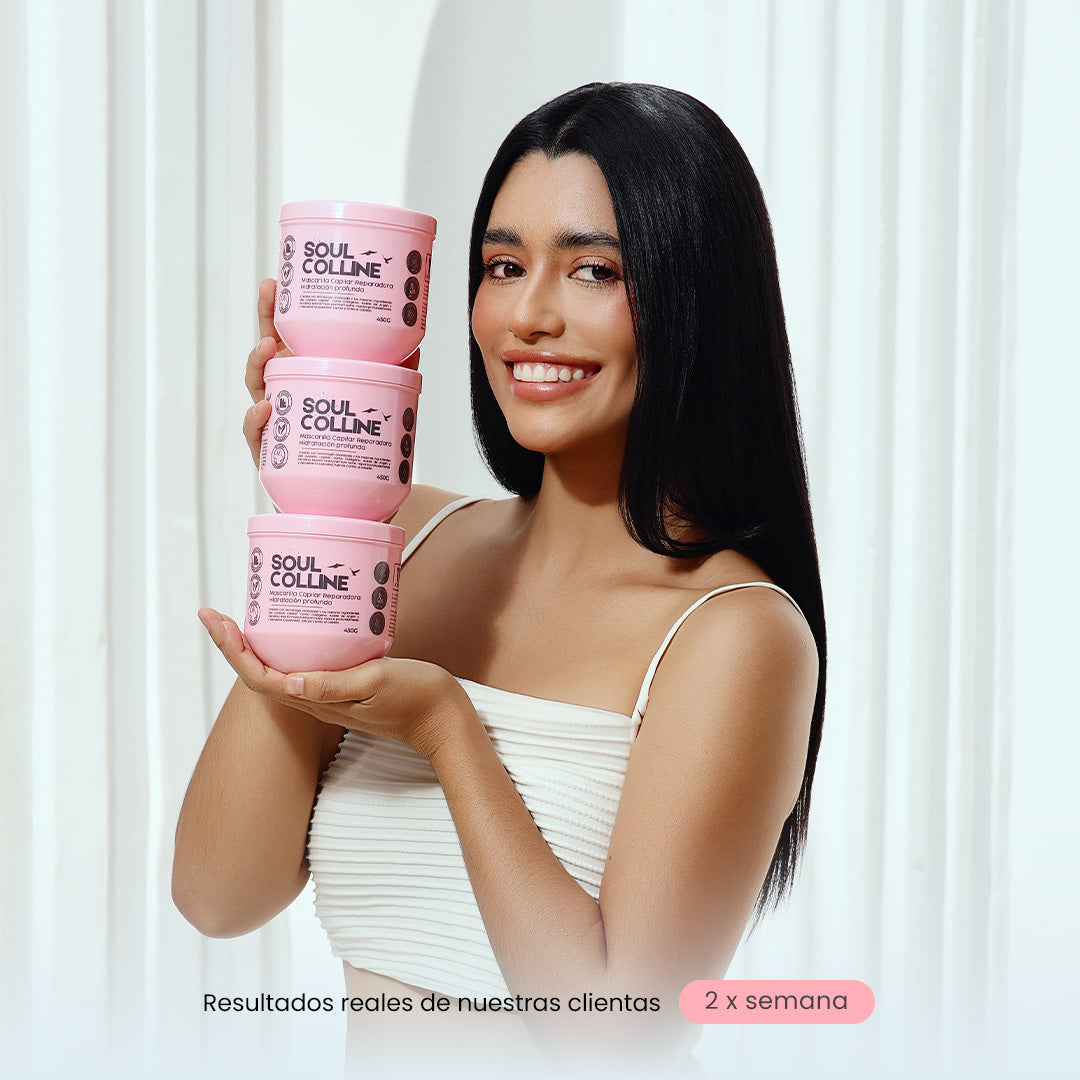 Mascarilla Capilar Reparadora Soul Colline x 450g