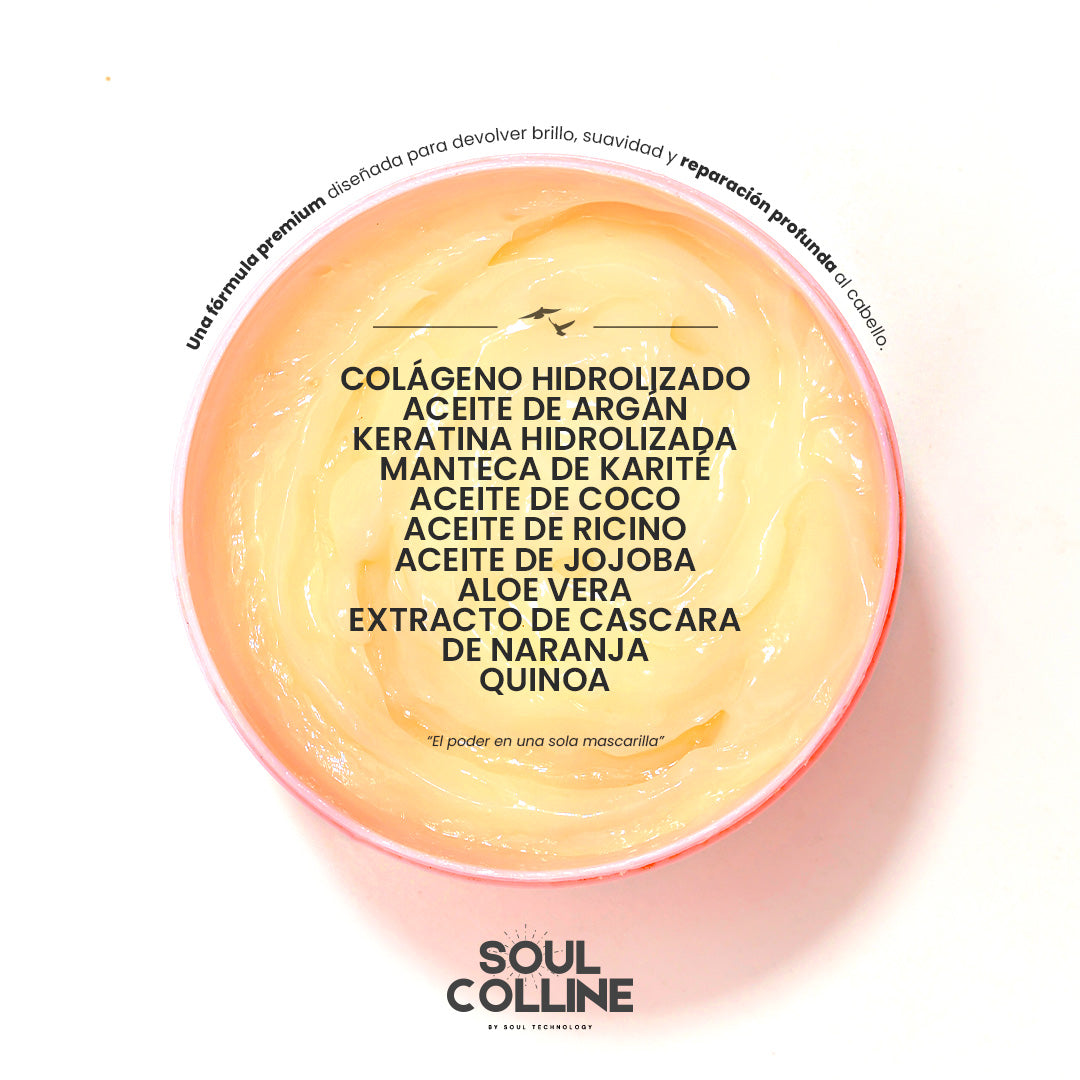 Mascarilla Capilar Reparadora Soul Colline x 450g