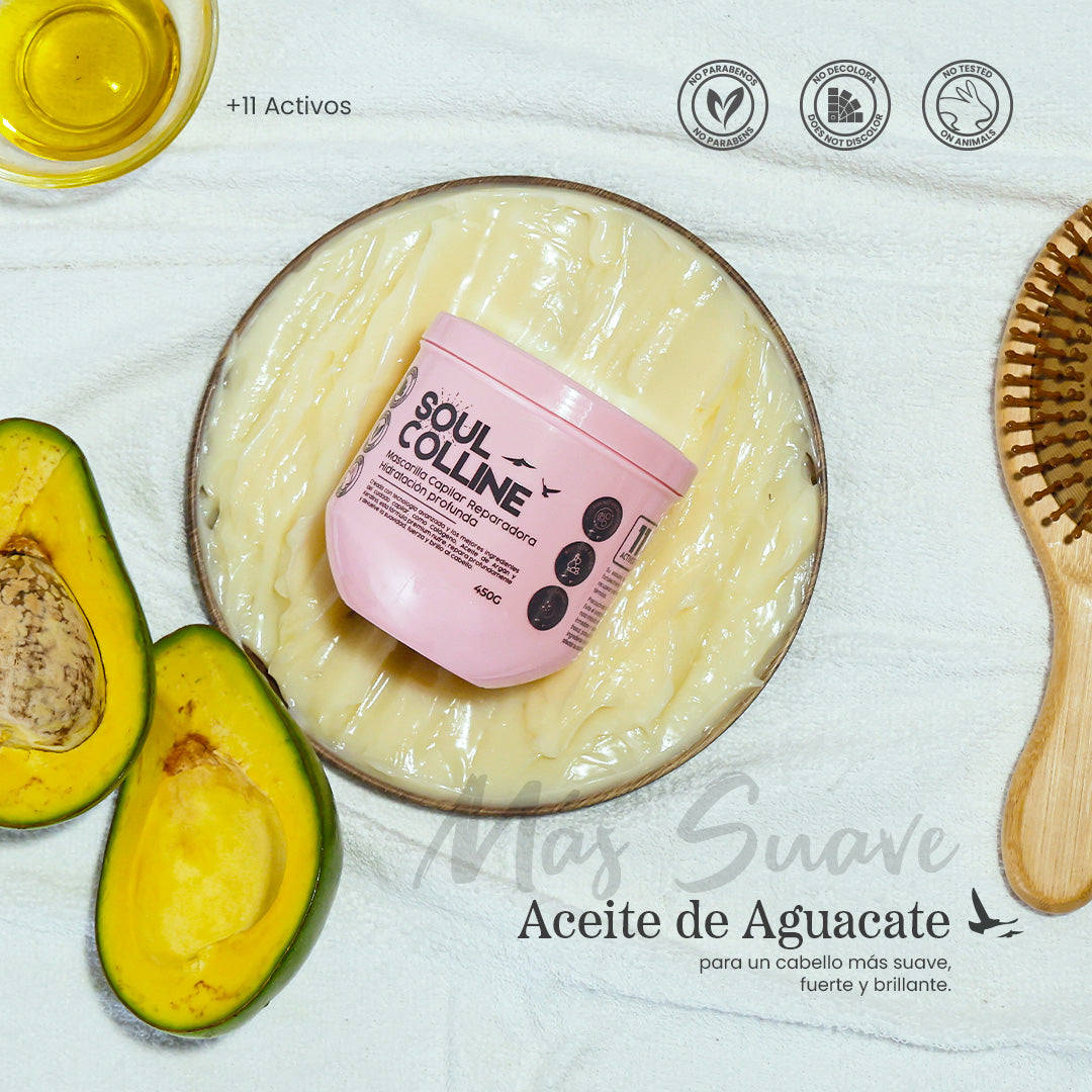 Mascarilla Capilar Reparadora Soul Colline x 450g